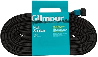Gilmour 870751-1001 Soaker Hose With Cloth Cover, 5/8 In. x 75 Ft.