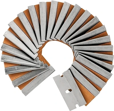 13125 Single Edge Razor Blade, Steel, 100 Pk, Reusable Dispenser, Oiled