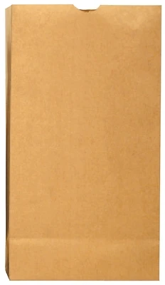 Dubl Life 18416 Kraft Paper Grocery Bag, #16, 500 Pk, 16"h X 7.75"w X 4.81"d