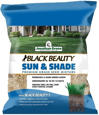 Black Beauty 7 Lb Sun & Shade Grass Seed Mix - 2625 Sq. Ft. Coverage