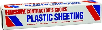 Cf00712-0400c Clear Painter's Sheeting, 12 Ft X 400 Ft, 0.75 Mil