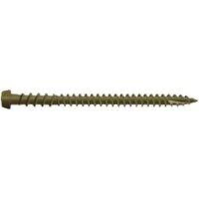 0349354 Composite Deck Screws, #10 X 2-1/2 In, Star Drive, Protech-coated, 350 Pk
