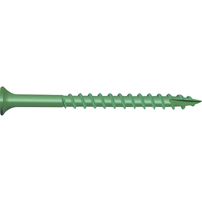 #7 X 1-1/4 In. L Bugle Head Star Drive Deck Screws 350 Pk, Carbon Steel