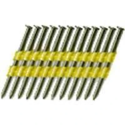 2-3/8 In. X 0.113 In. 21 Degree Plastic Strip Ring Shank Round Head Hot Dipped Galvanized Framing Stick Nails