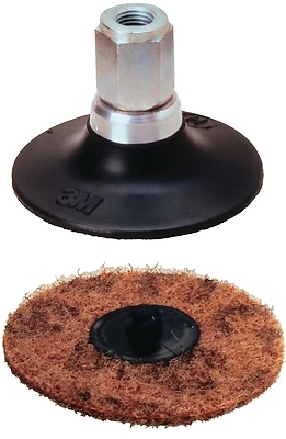Roloc 07715 Gasket Removal Disc Pad Assembly, 2 In, Compatible With 1/4-20 Thread Tools