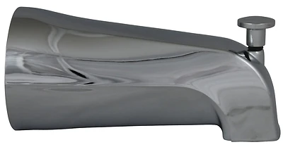 Plumb Pak PP825-36 Chrome Bathtub Spout With Diverter, 2-3/4 in