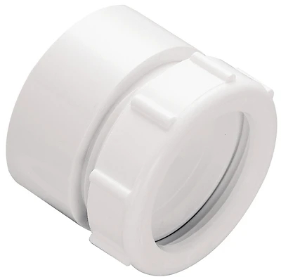 Pp20999 1-1/2 In. Compression Plastic Marvel Pipe Connector, Sch 40