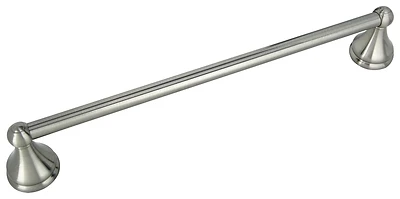 Boston Harbor L5018-13B-10-3L Towel Bar, 18 In, Brushed Nickel