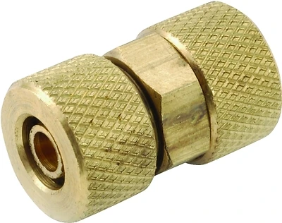 50862-04 1/4 Inch Compression Brass Tube Union