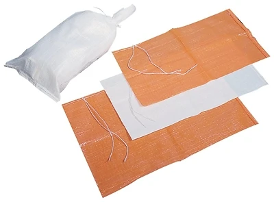 Mutual Industries Sand Bag, 14 x 26 In, 50 Lb, White