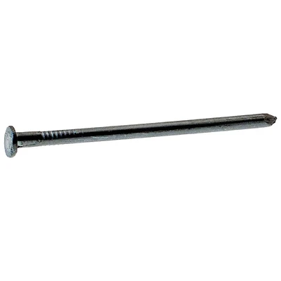 Grip-Rite 8C1 8D Common Bright Steel Nails, 2-1/2 In., Flat Head, 1 Lb Box
