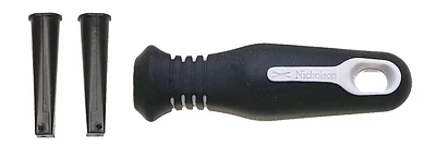 Nicholson 21474H Ergonomic File Handle With 4 Inserts, 4-1/2 In