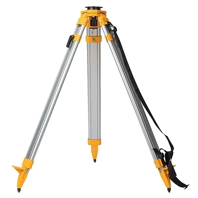 Dw0737 Construction Tripod, 38 In Min Height, 60 In Max Height, Aluminum