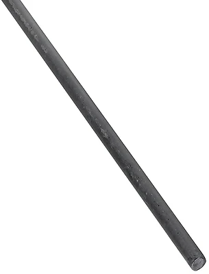 Hot Rolled Smooth Rod, 3/8 x 48 In.