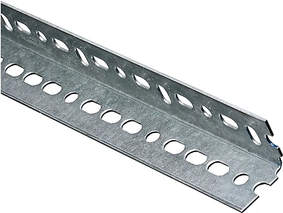 Slotted Angle, Steel, 1-1/2 x 36 In.