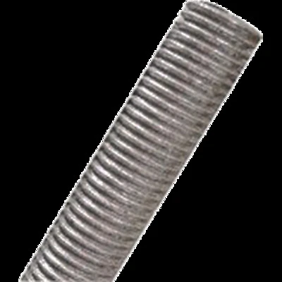 Threaded Rod, Zinc, 13 TPI, 1/2 x 72 In.