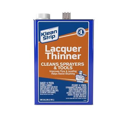 Gml170 Lacquer Thinner, 1 Gallon Can, High-solvency, Medium-drying Formula