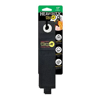 Wrap-It Storage 102-40BX Extra-Large Storage Strap, 5.1 in Dia, 2 in W, 17 in L, Polypropylene, 50 lb Working Load
