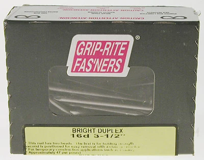 #8 x 3 in. 16-Penny Bright Steel Duplex Nails (1 lb.-Pack)