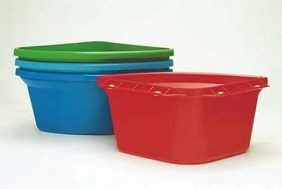Cf24gr Green Corner Feeder, 24 Quart Capacity, Heavy-wall Design