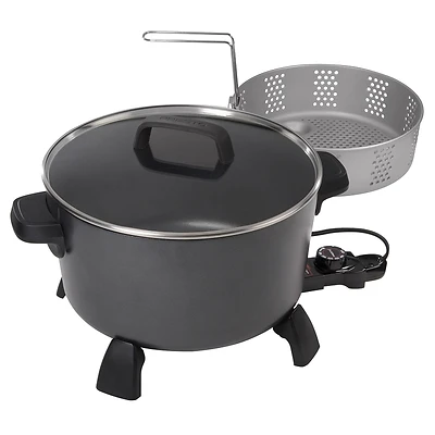 06009 Kitchen Kettle Xl Multi-cooker, 10 Quart Capacity, 1800 Watts, Aluminum