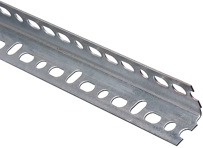 Slotted Steel Angle, 1-1/4 x 36 In.