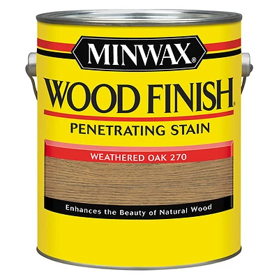 Wood Finish, Weathered Oak, 1-Gallon