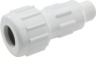 B&K 161-103 1/2 In. MPT Compression Union PVC Adapter, Schedule 40
