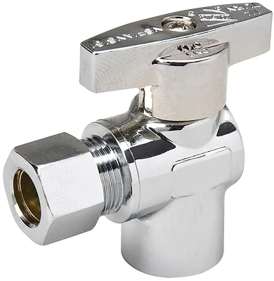 1/2 In. S X 3/8 In. C Quarter Turn Angle Valve Model 190-432hc