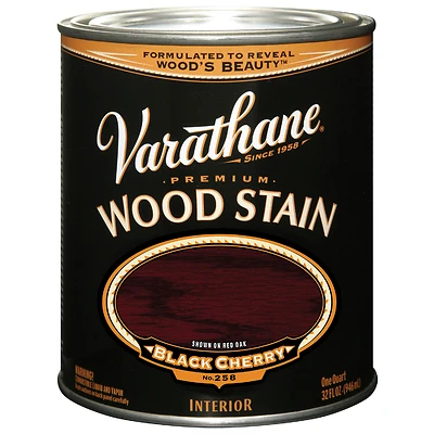 Black Cherry Premium Oil-Based Interior Wood Stain, Qt.