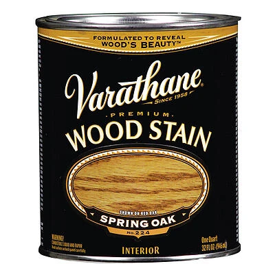Spring Oak Premium Oil-Based Interior Wood Stain, Qt.