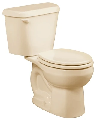 American Standard Colony 751DA101.021 Round Bowl Toilet, Bone, 1.28 Gpf