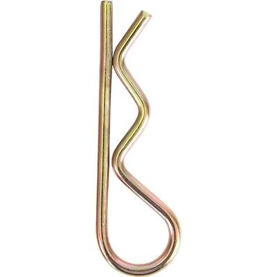 Koch 4022313 Hitch Pin, 1/8 In. x 1-15/16 In., Yellow Zinc, 8-Pack