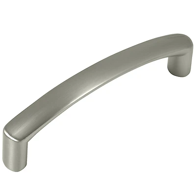 Aventura 3-3/4 In. Satin Nickel Cabinet Drawer Pull, Model 74628, 1 Pk
