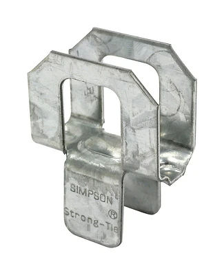 Psca 15/32 Plywood Panel Sheathing Clip, 20 Ga, 250 Pk
