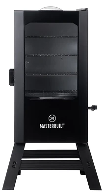 30 In. Vertical Black Digital Electric Smoker With Four Racks