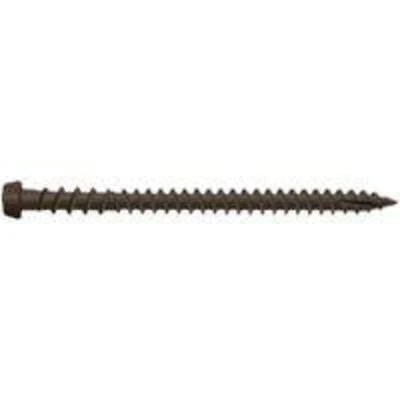 0349254 Composite Deck Screws, #10 X 2-1/2 In, Star Drive, Protech-coated, 350 Pk