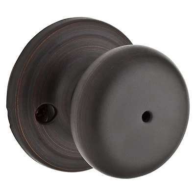 Signature Series 730h11prcalbx Hancock Privacy Door Knob, Venetian Bronze Finish