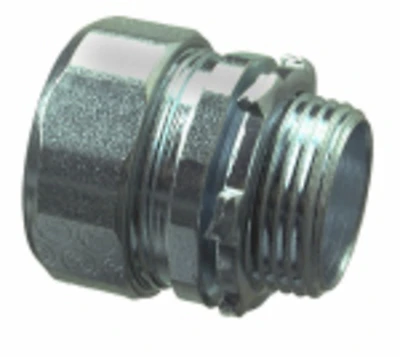 Halex 63510 Rigid Conduit Connector, 1 in Compression, Steel