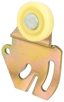 Flat Closet Door Roller for Sliding Doors, Nylon, 7/8 In., 2-Pk.