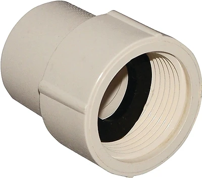 Nibco T00380D CPVC Pipe Adapter, 1/2 In. Slip x FIP