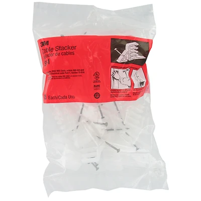 3M SI-1 Cable Stacker, Reclaimed Plastic, 14/2 to 10/2 AWG