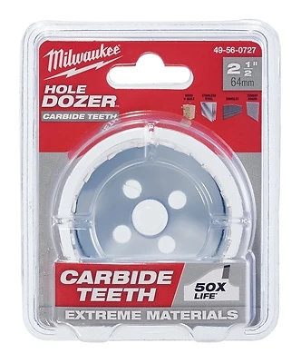 2-1/2 In. Hole Dozer Carbide Teeth Hole Saw - Model 49-56-0727