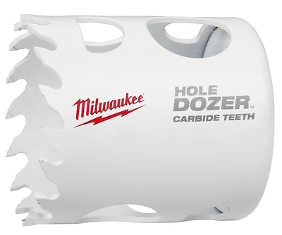 Milwaukee 49-56-0717 Hole Dozer Carbide Hole Saw, 1-3/4 In., 4 TPI