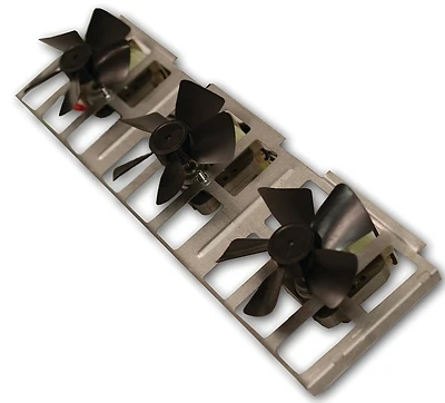 Comfort Flame F1083 120V Triple Fan Fireplace Blower, Manual Control