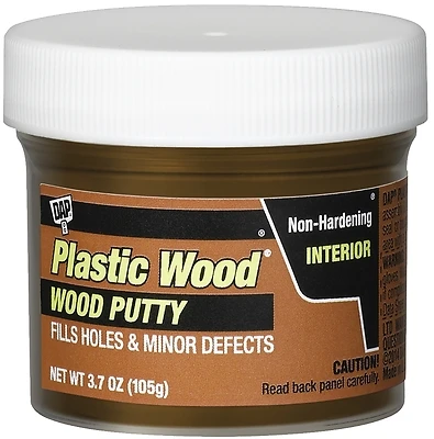 Plastic Wood 3.7 Oz. Red Mahogany Wood Putty, Model 21268, Ideal For Interior Use