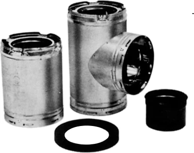 8hs-ta 3-wall Chimney Tee Assembly, 8 X 18 X 3 Inches