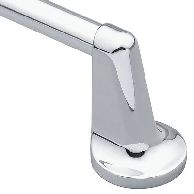 Moen 5818CH Aspen Chrome Towel Bar, 18 In., Surface Mount