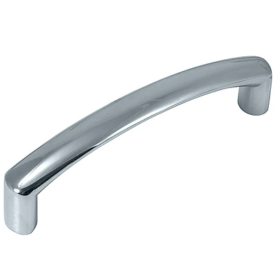 Aventura 3-3/4 In. Polished Chrome Cabinet Drawer Pull, Model 74626