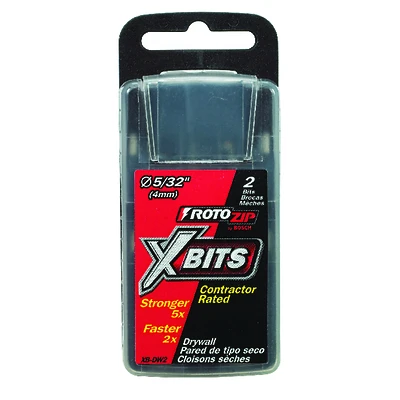 RotoZip XB-DW2 Drywall Cutting Bit, 5/32 In., 2-Pack